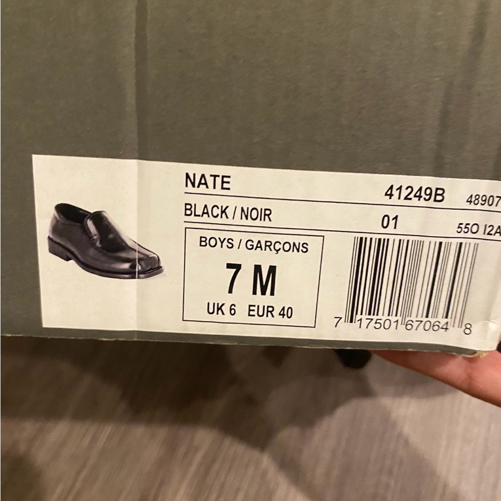 Boys Stacey Adam’s dress shoes